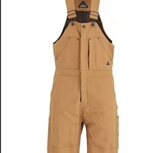 Ridgecut Men's Heavy-Duty Rigid Duck Insulated Bib Overalls (Brand New - 3XL)